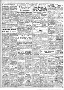 Figaro 1 novembre 1940